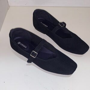 VIVAIA Women's NAVY BLUE Mary Jane Shoes SIZE 42